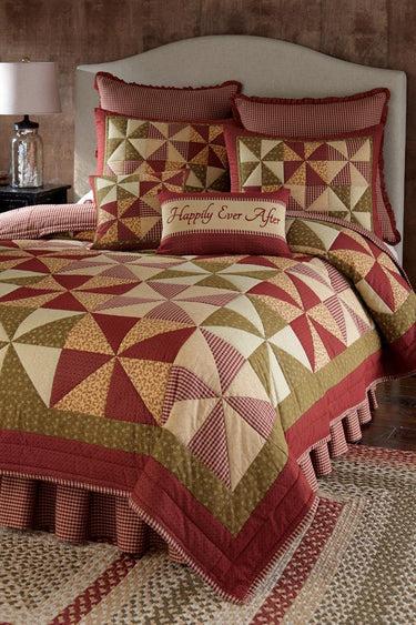 Mill Village Queen Quilt - Park Designs - The Fox Decor